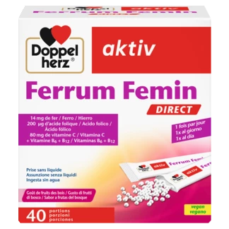 Doppelherz aktiv Ferrum Femin DIRECT Vue de face