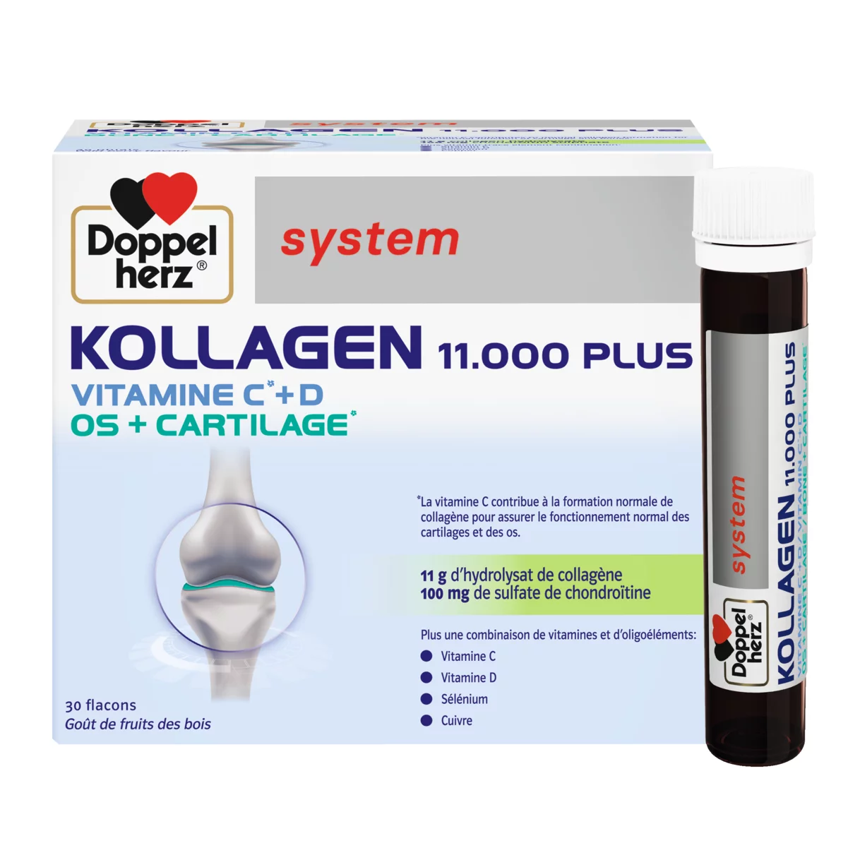 Doppelherz system KOLLAGEN 11.000 PLUS Vue de face