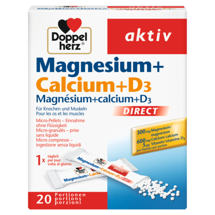Magnésium + Calcium + D3 DIRECT