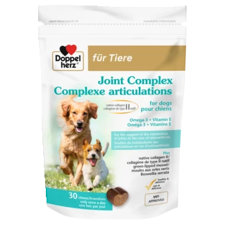 Doppelherz pour animaux Complexe articulations pour chiens Vue de face