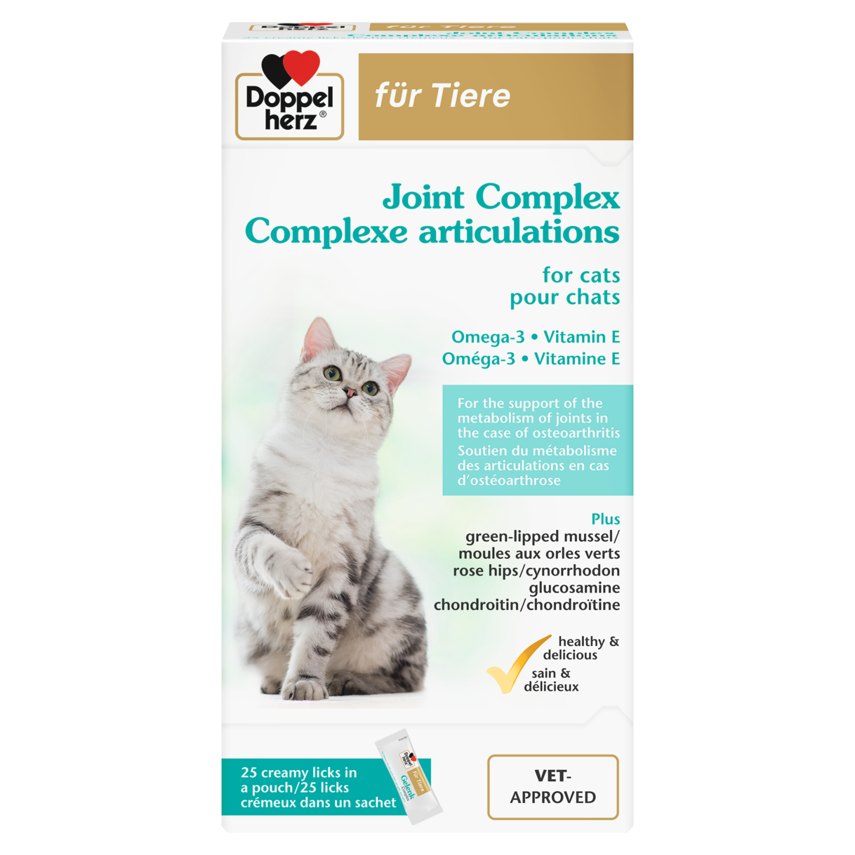 Complexe articulations pour chats